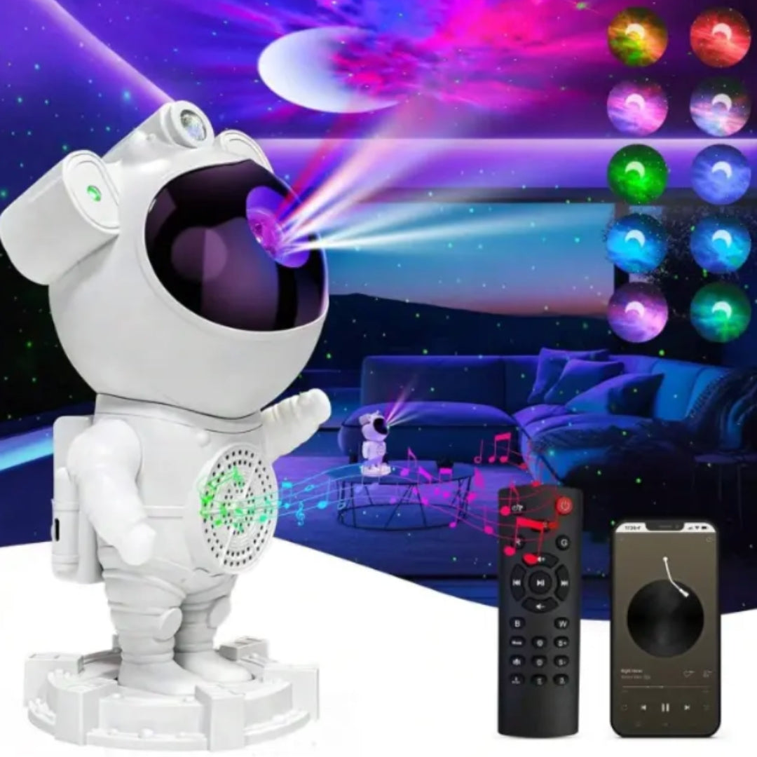 ASTRONAUTA PROYECTOR CON BOCINA BLUETOOTH