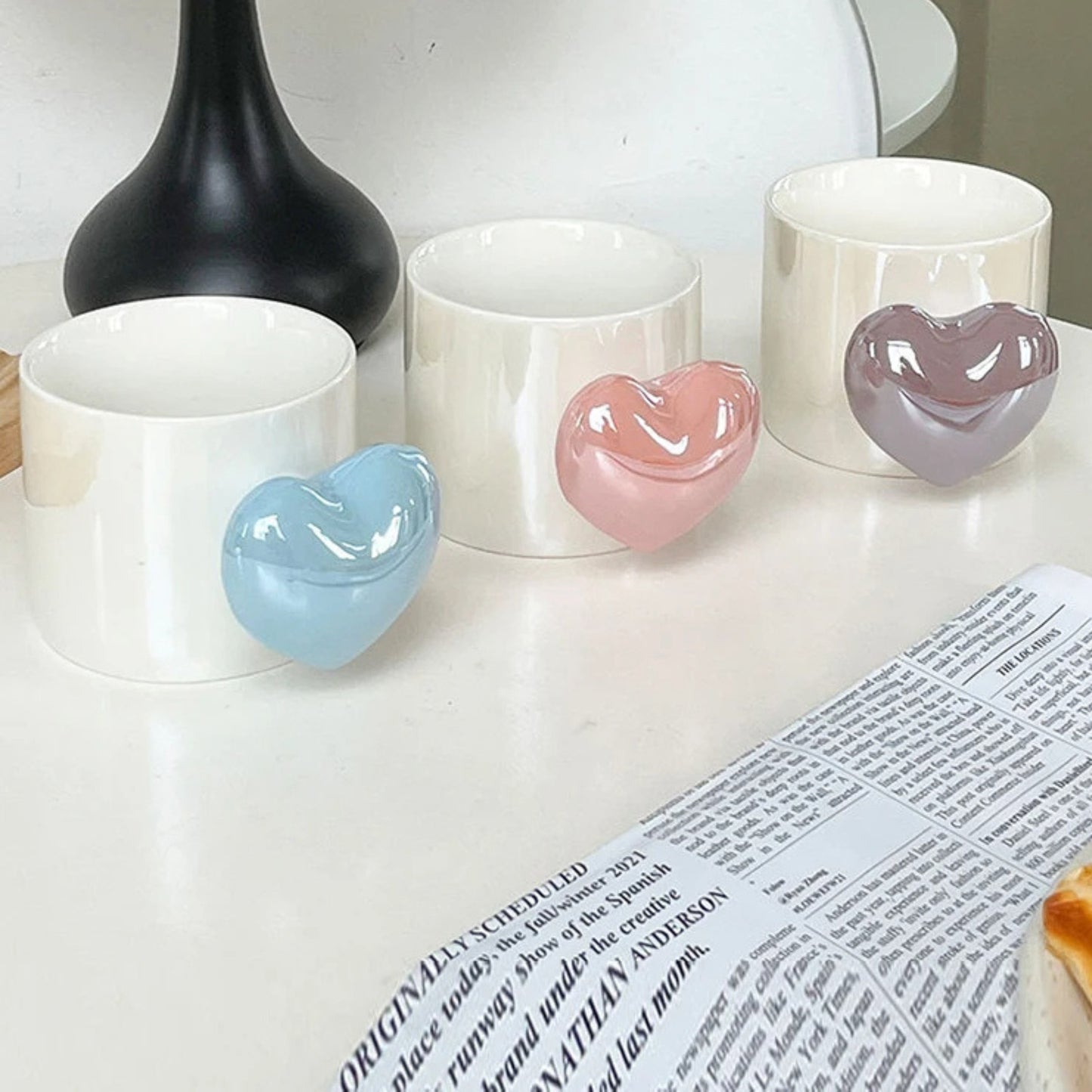 TAZA DE CERAMICA DE CORAZON