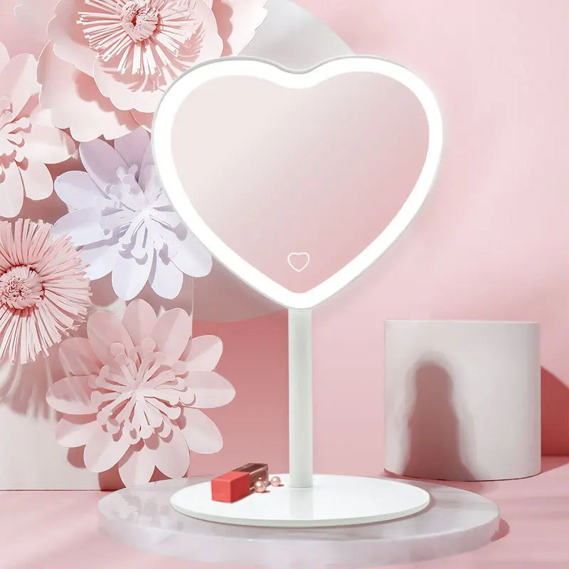 ESPEJO CORAZON LED