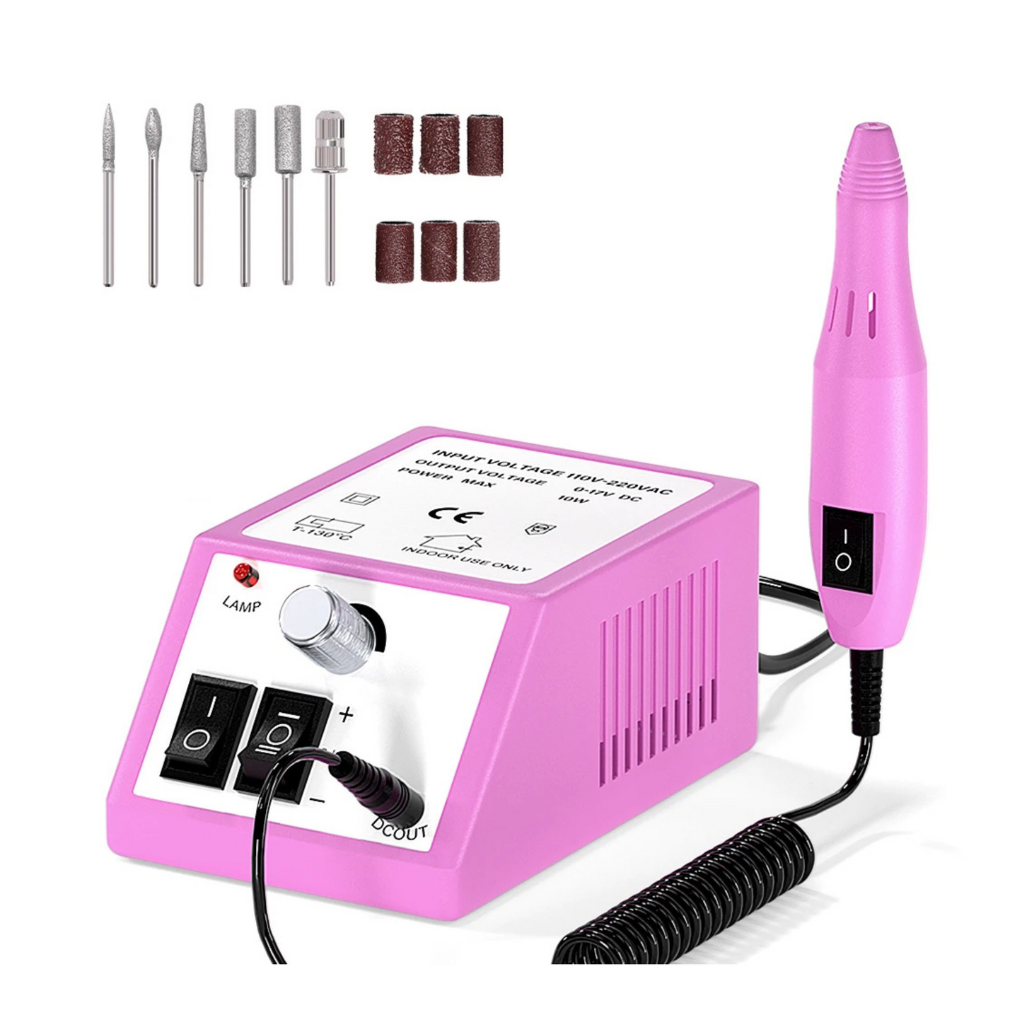 DRILL DE UÑAS CON REGULADOR