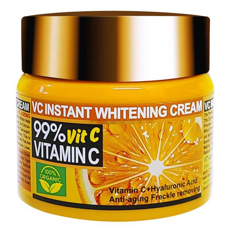 CREMA BLANQUEADORA INSTANTÁNEA CON VITAMINA C