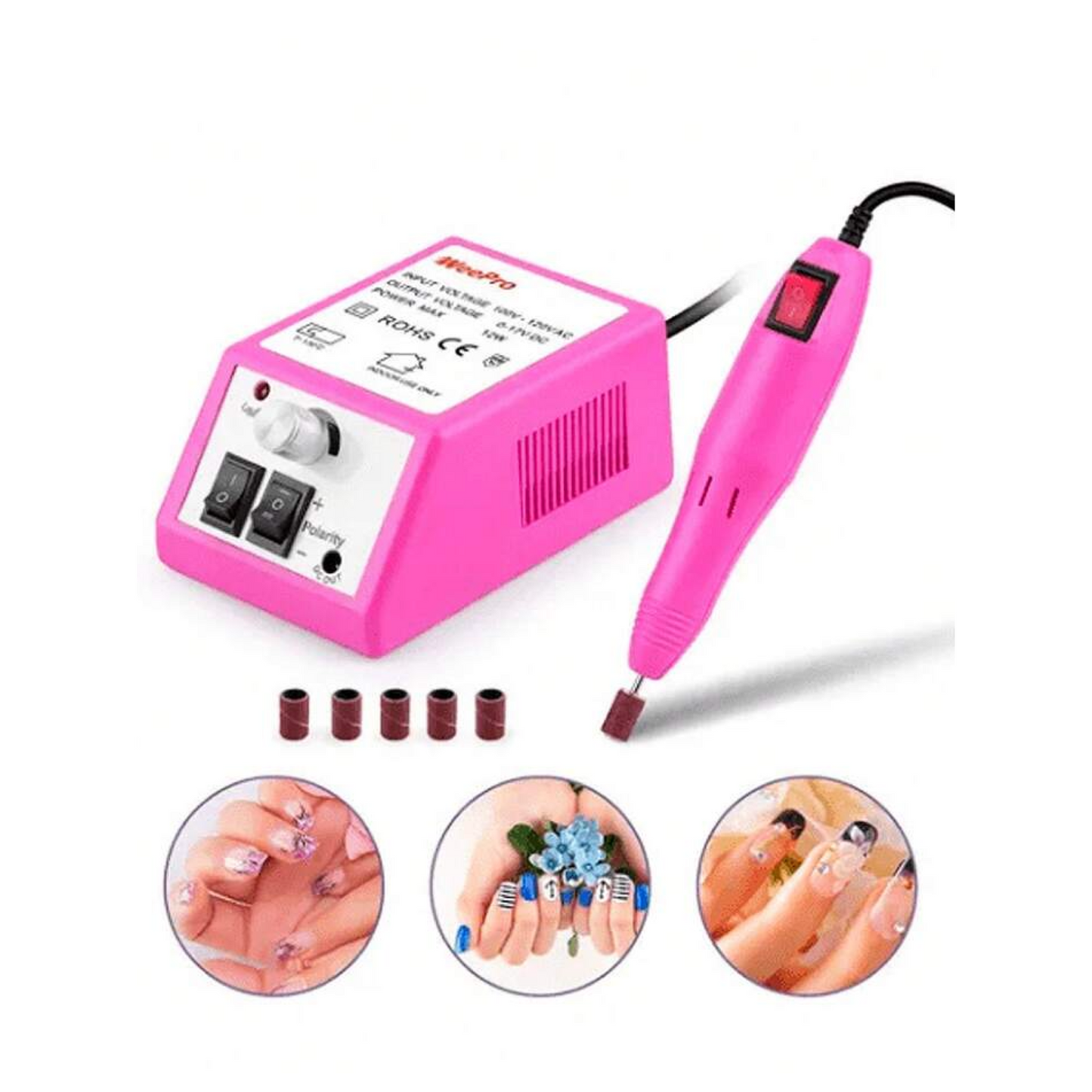 DRILL DE UÑAS CON REGULADOR
