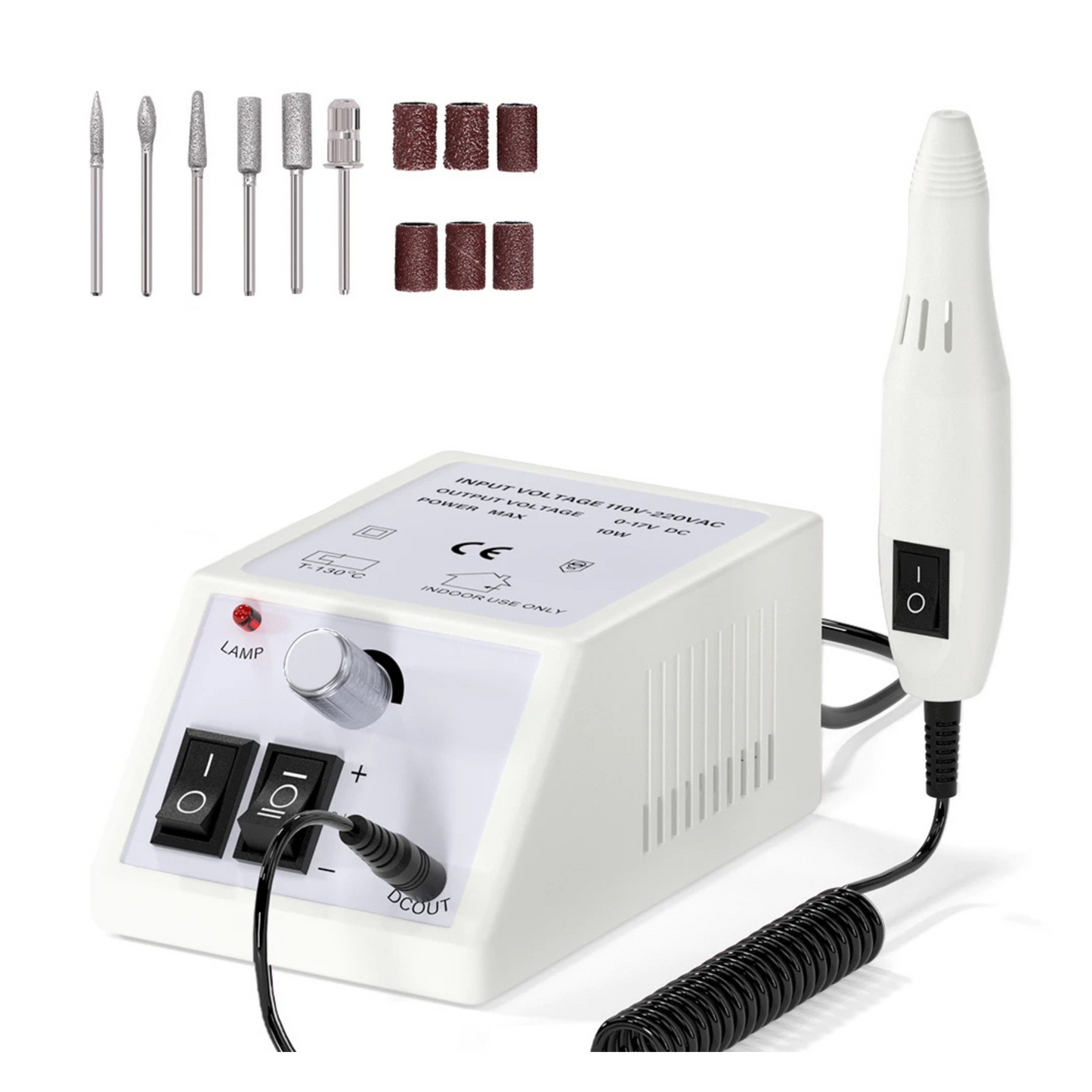 DRILL DE UÑAS CON REGULADOR