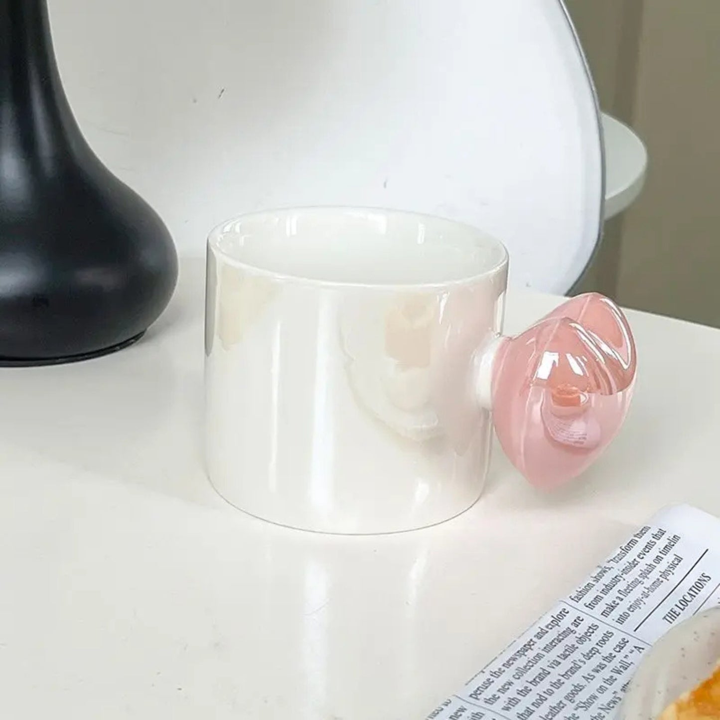TAZA DE CERAMICA DE CORAZON