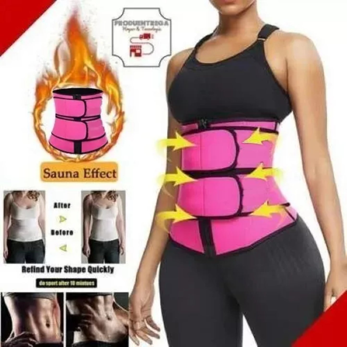 FAJA REDUCTORA TIPO SAUNA