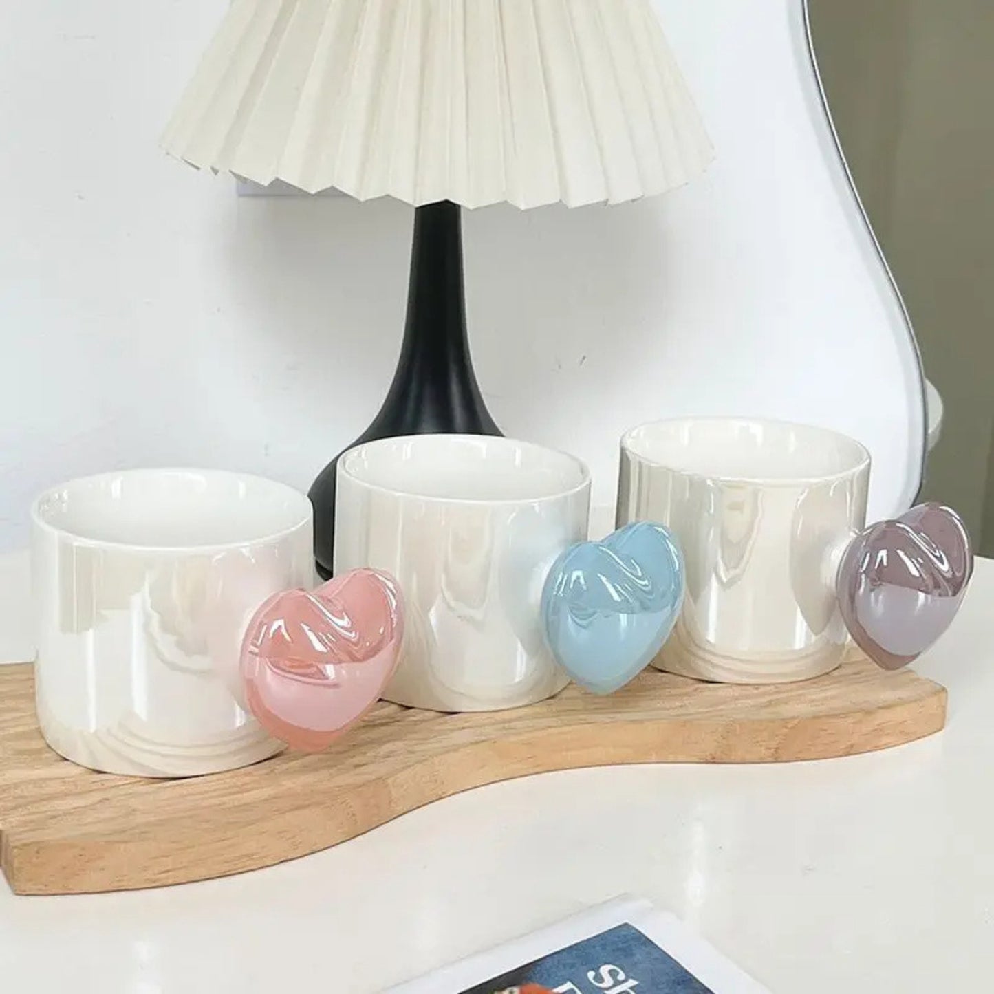 TAZA DE CERAMICA DE CORAZON