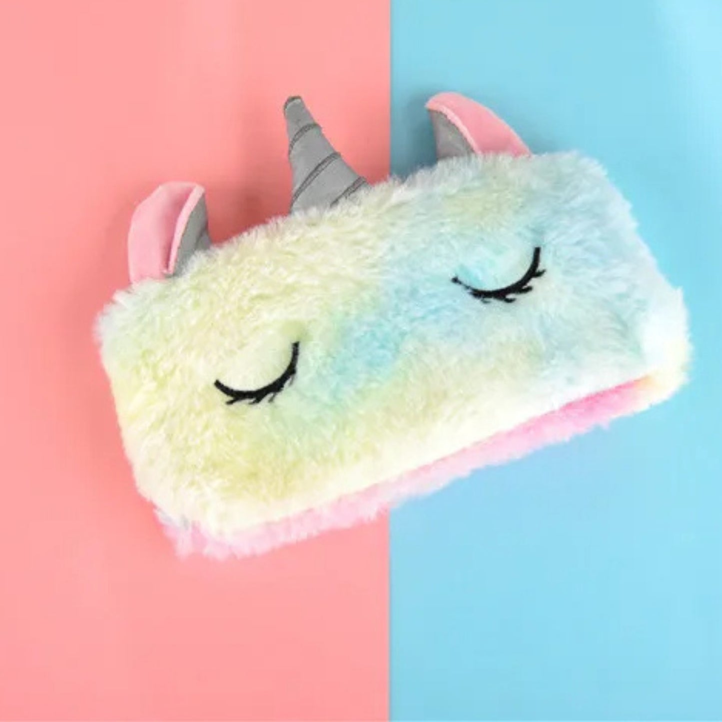 CARTUCHERA DE FELPA DISEÑO TIEDYE KAWAII