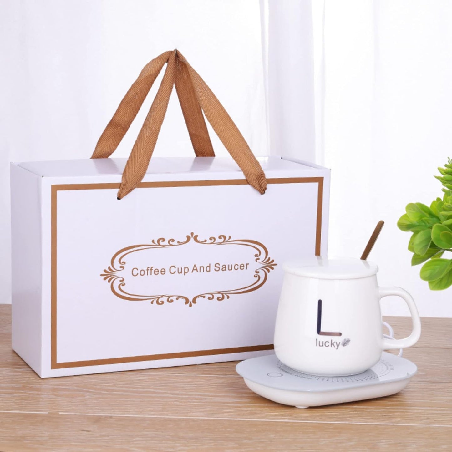 TAZA DE CAFE CON CONTROL DE TEMPERATURA