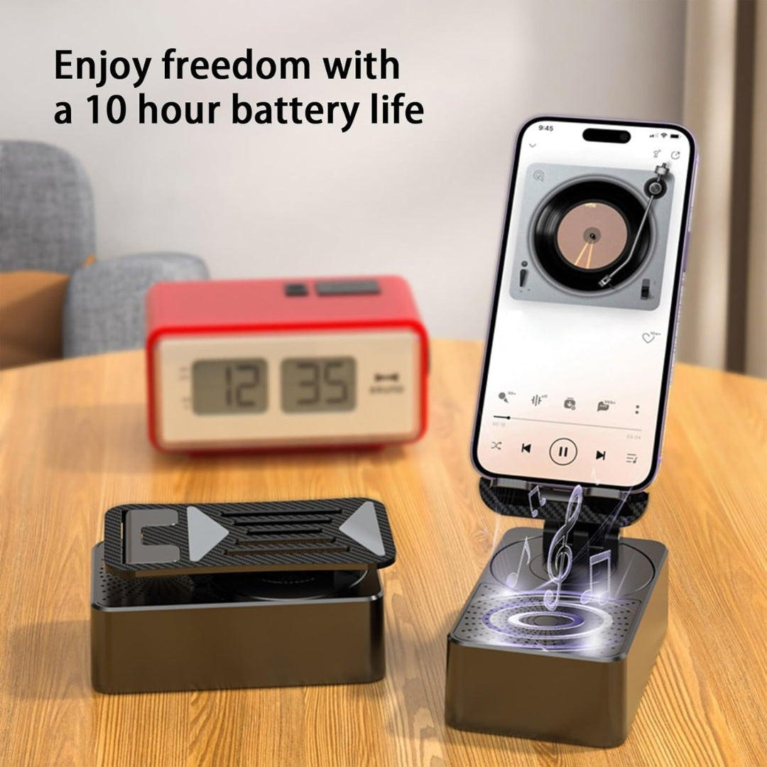 SOPORTE DE TELEFONO CON BOCINA BLUETOOTH