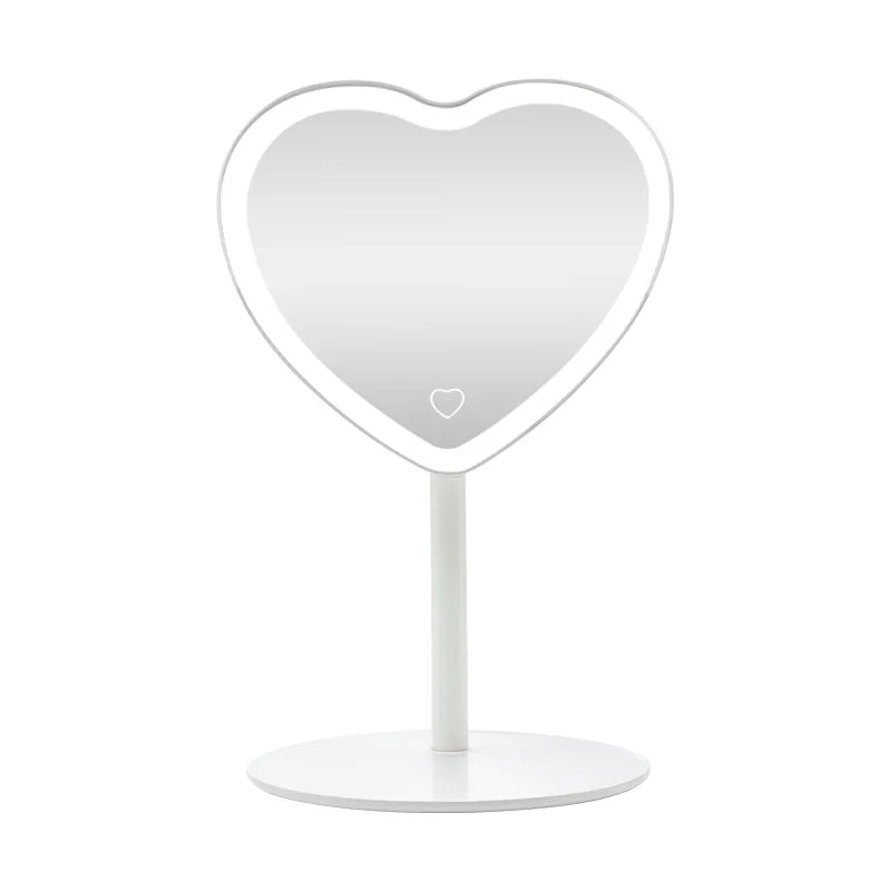 ESPEJO CORAZON LED