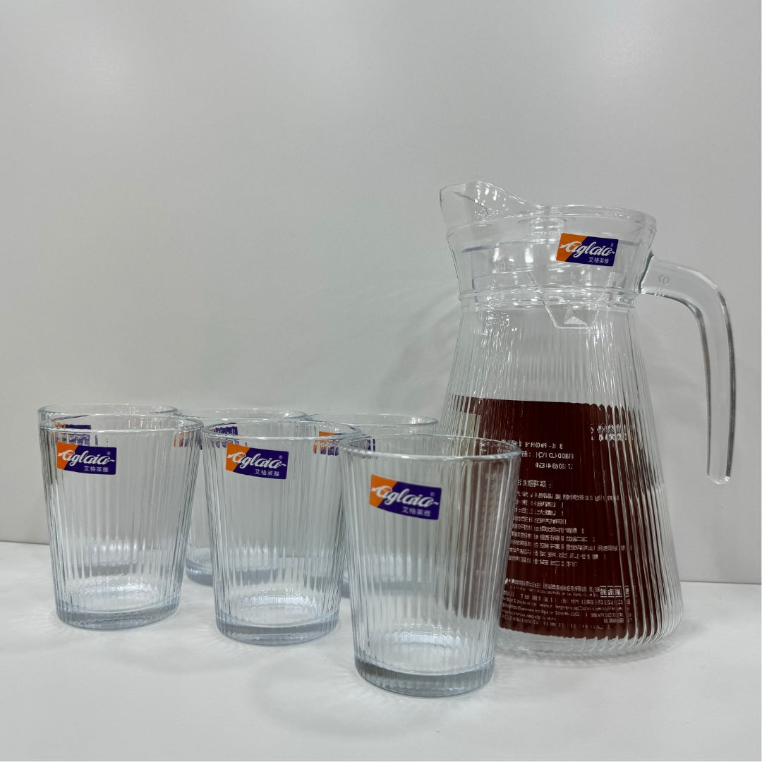 SET DE VIDRIO (7 PCS)