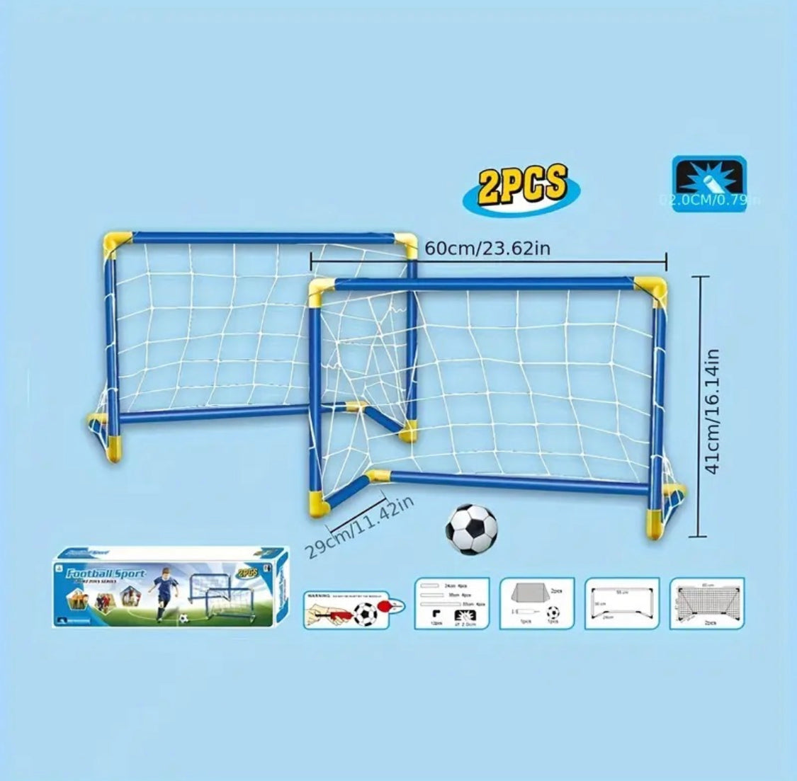 JUEGO DE PORTERÍAS PARA NIÑOS