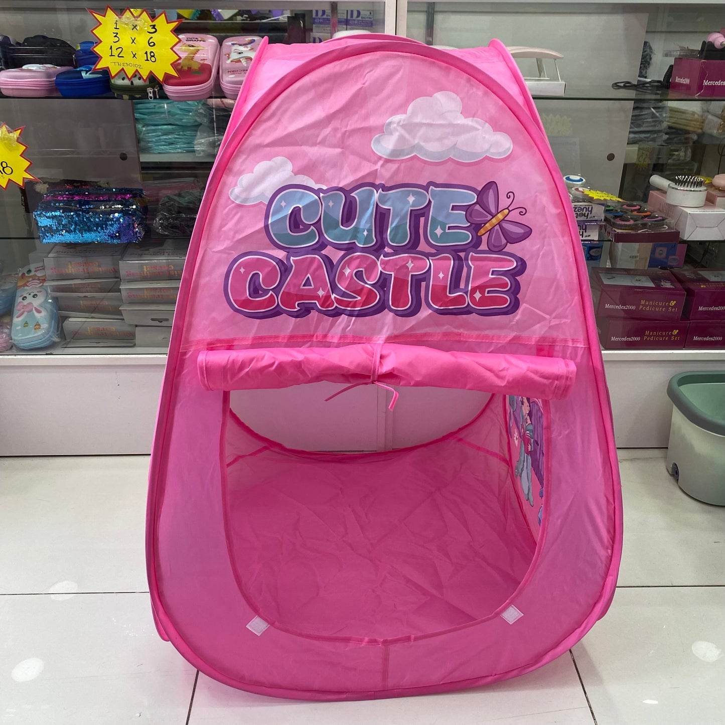 CARPA CASTLLO PARA NIÑAS