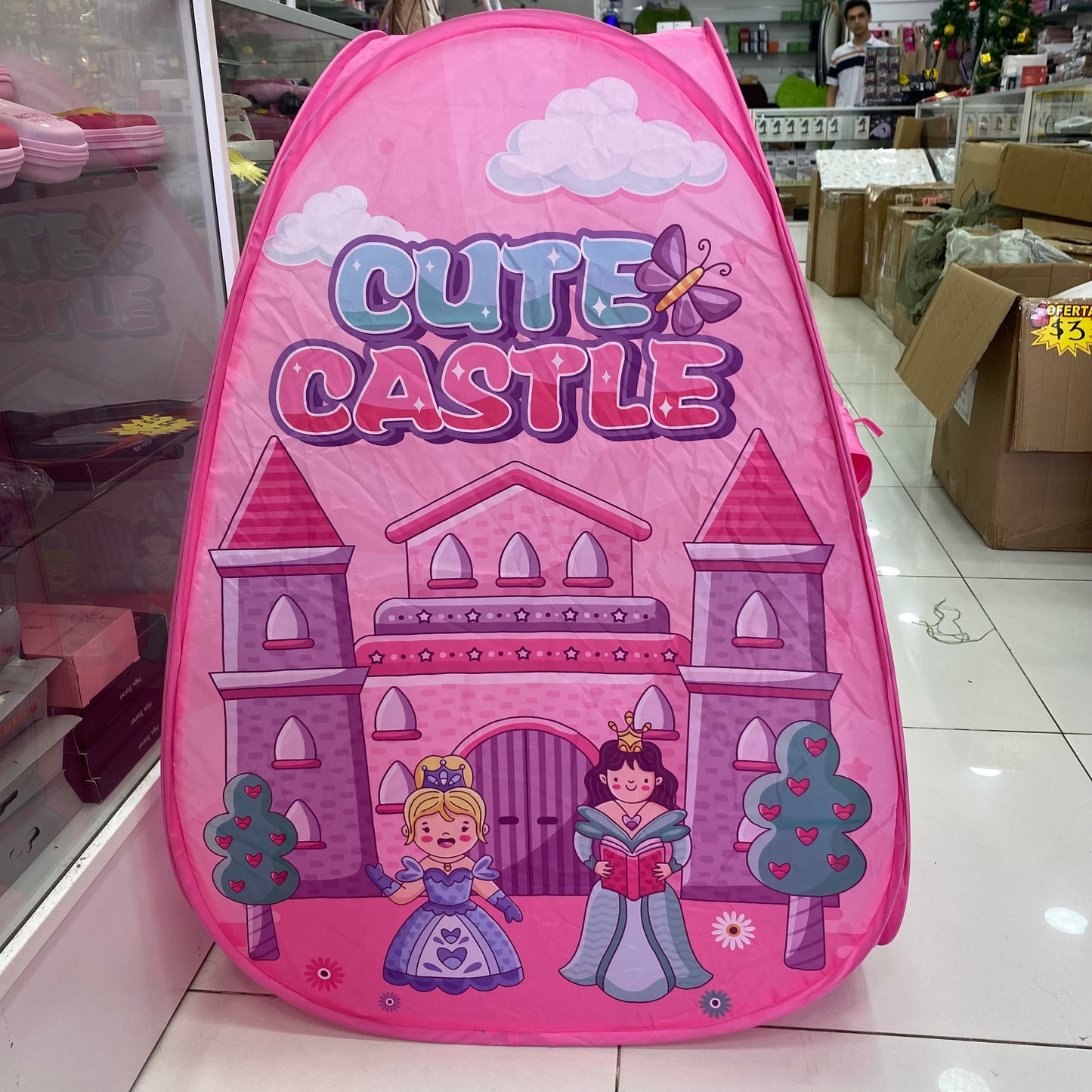 CARPA CASTLLO PARA NIÑAS
