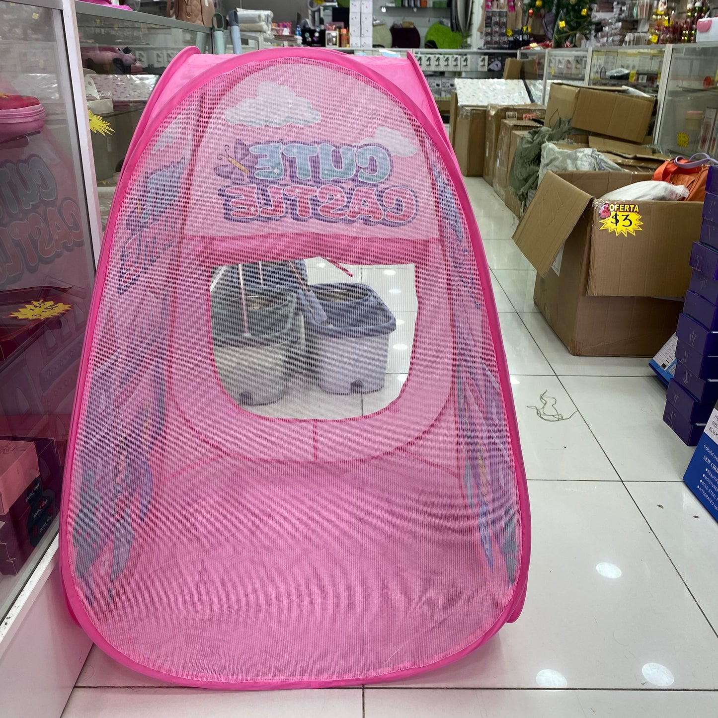 CARPA CASTLLO PARA NIÑAS