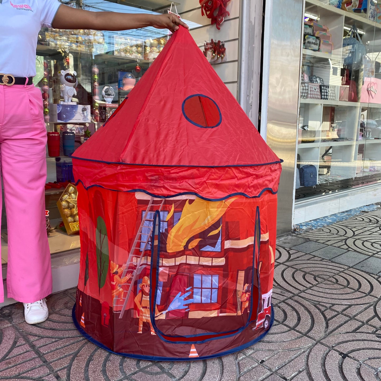 CARPA PARA NIÑOS BOMBEROS