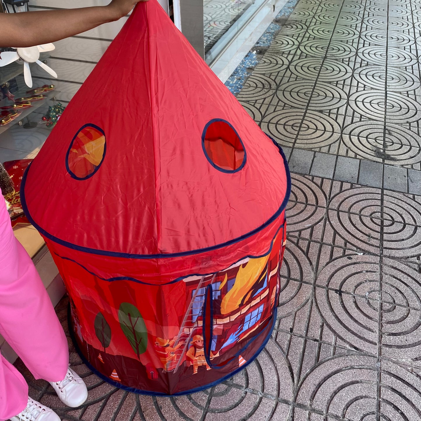 CARPA PARA NIÑOS BOMBEROS