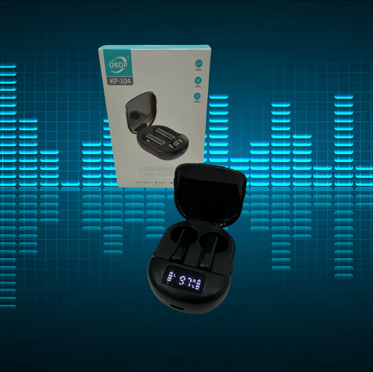 AUDIFONOS INALAMBRICOS KP-104
