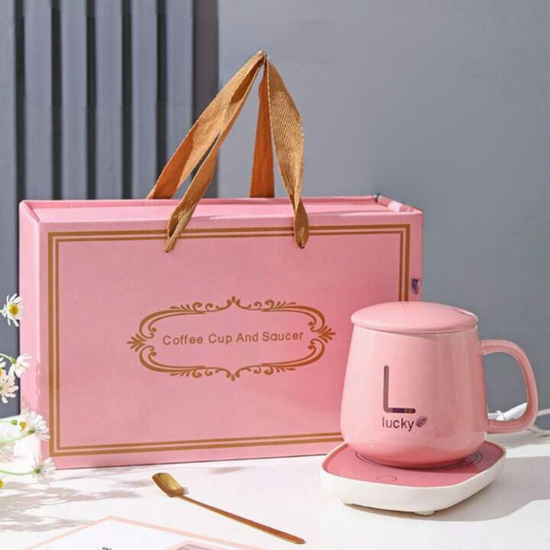 TAZA DE CAFE CON CONTROL DE TEMPERATURA