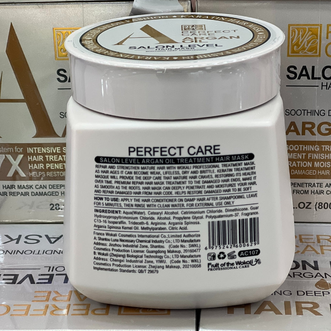 MASCARILLA DE ACEITE DE ARGAN PARA EL CABELLO